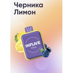 Электронная сигарета Inflave Mini 1000 затяжек Черника Лимон