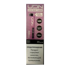 Электронная сигарета UDN BAR 14000 Персиковый Крем