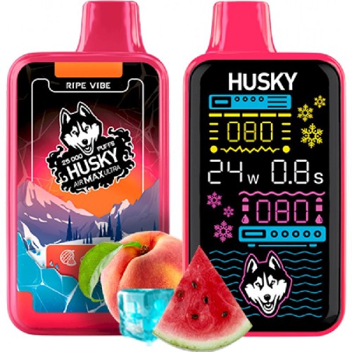 Husky Air Max Ultra Strong 25000 Ripe Vibe (Арбуз Кислый Персик)
