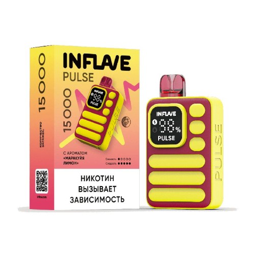 INFLAVE PULSE 15000 Маракуйя лимон 2%